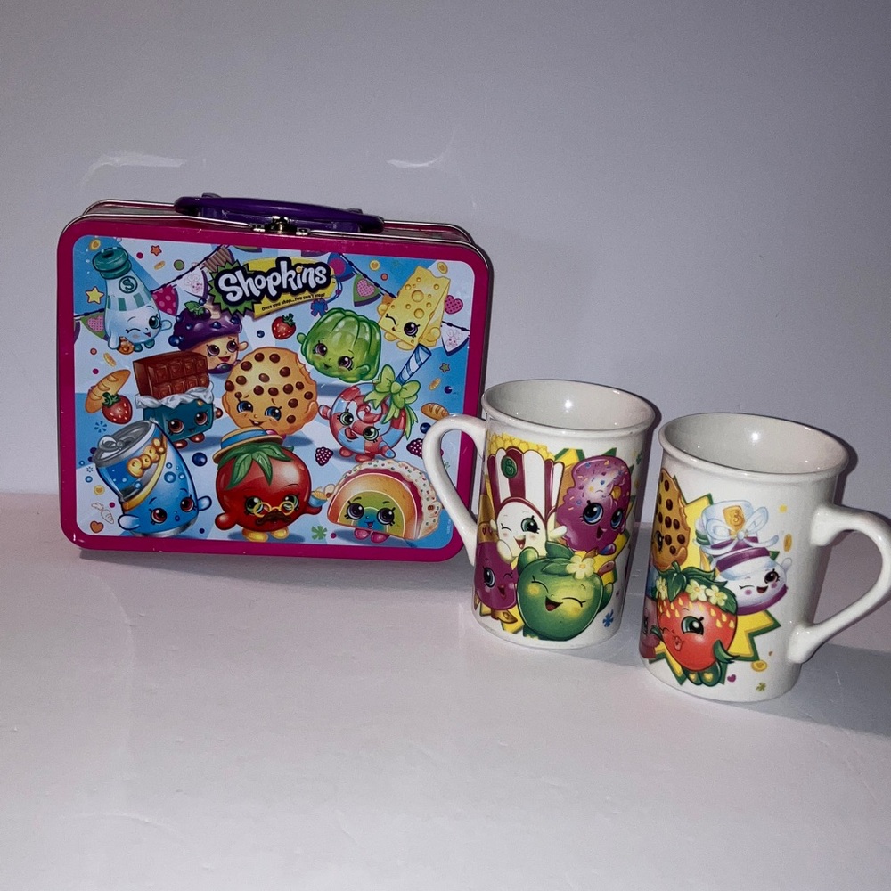 Shopkins Colorful Lunchbox and Mug‎ Set